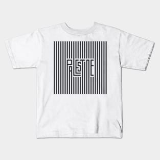 Palestine Wordmark Kids T-Shirt